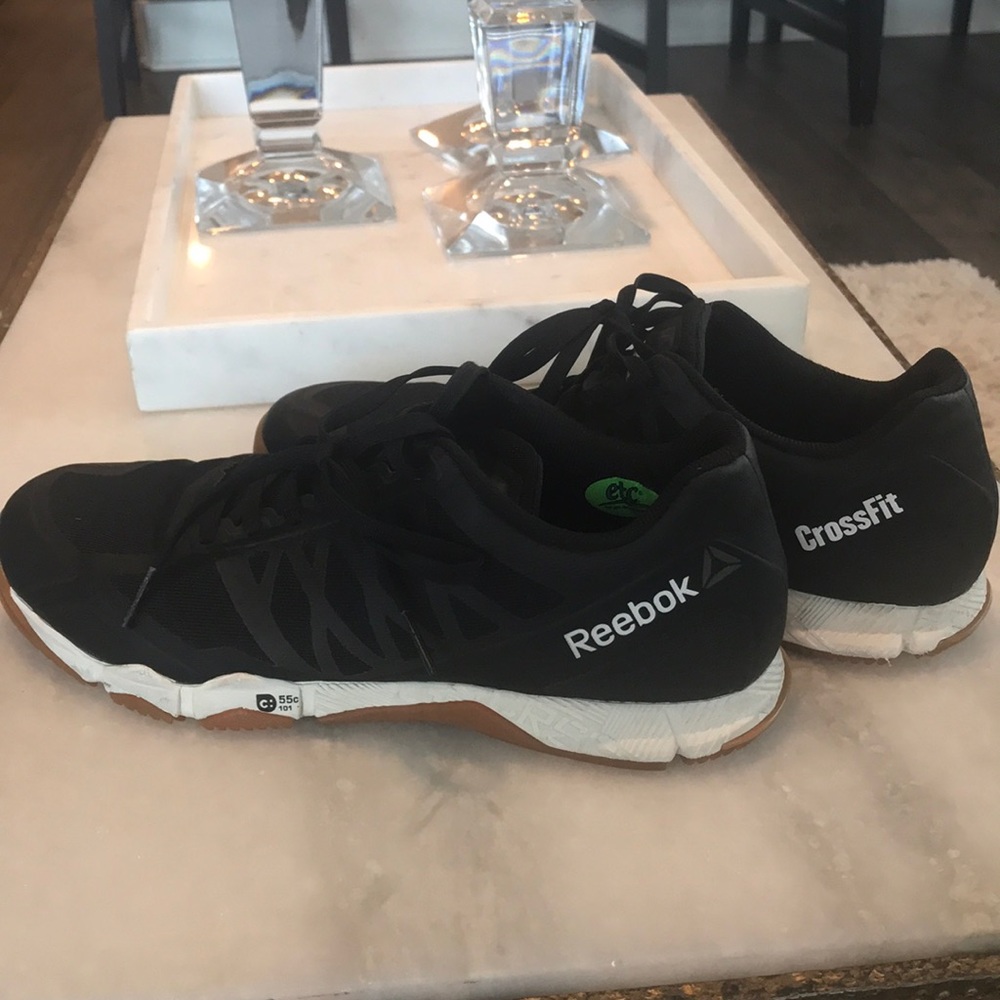 Reebok Crossfit Black Gum Sole